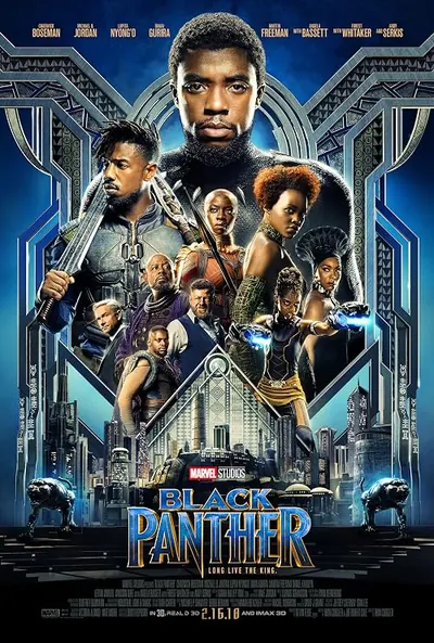 Black Panther (2018) poster